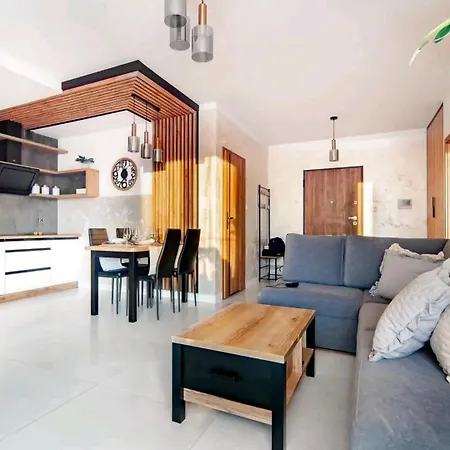 N89 Wislane Tarasy Apartman Krakkó
